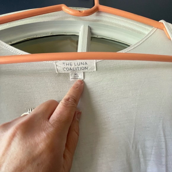 Luna Collection, ladies thin long sleeve, duster, XL. - Picture 5 of 5